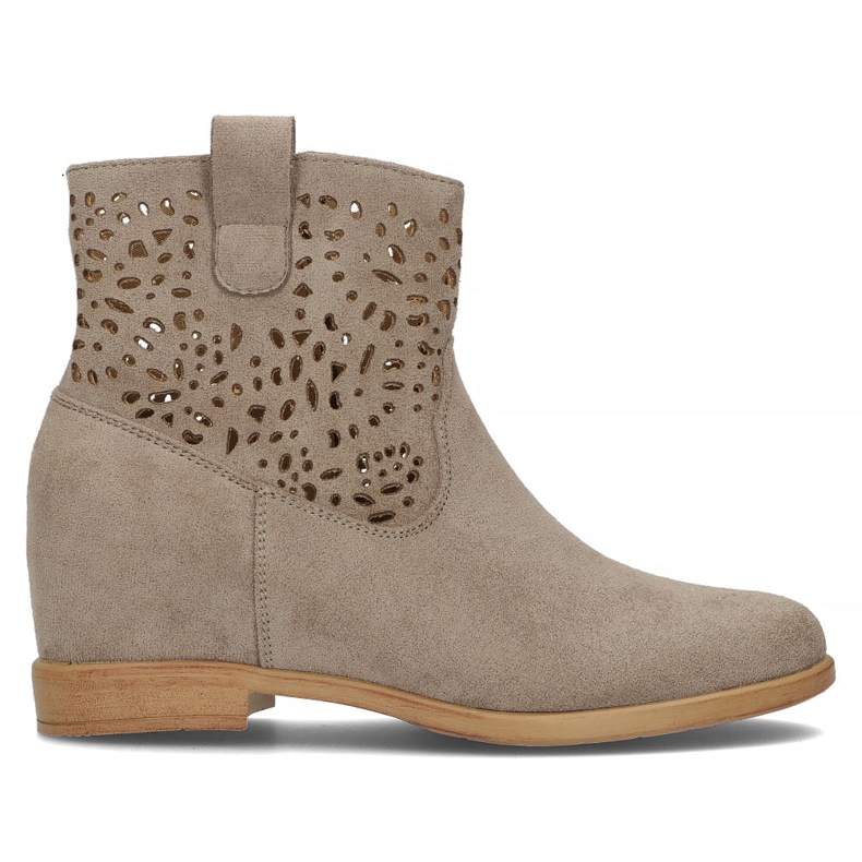 Šedé kozačky Filippo DBT3676 / 22 Gr šedá