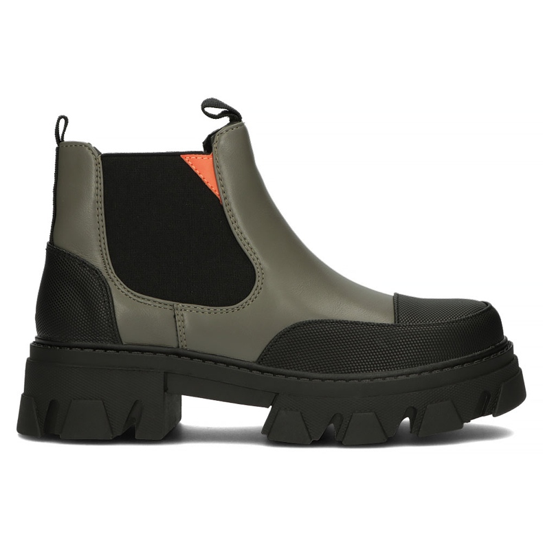 Zelené kozačky Filippo BJ11-5KB zelená