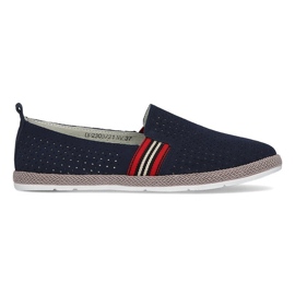 Kožené boty Filippo DP2309 / 22 Nv tmavě modrá námořnická modř