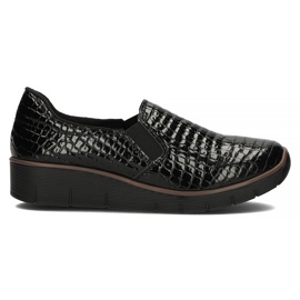 Kožené boty Filippo DP3616 / 22 Bk černé černý