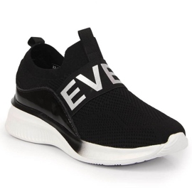 Boty ponožky slip on Vinceza W JAN122A černé černý