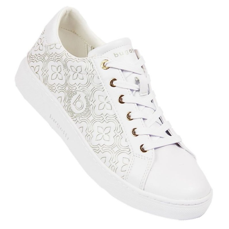 Tenisky Bugatti W INT1725 bílé bílý