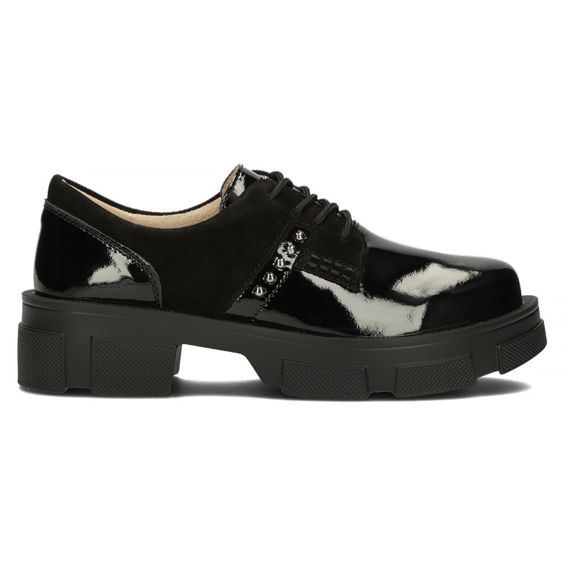 Kožené boty Filippo DP3713 / 22 Bk černé černá