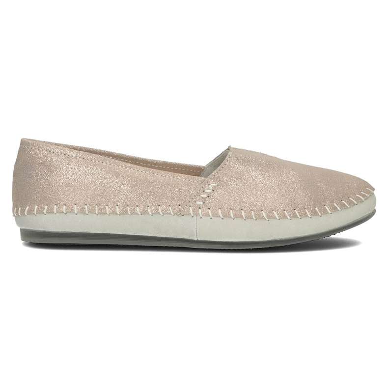 Kožené boty Filippo DP031 / 22 Go golden zlatý