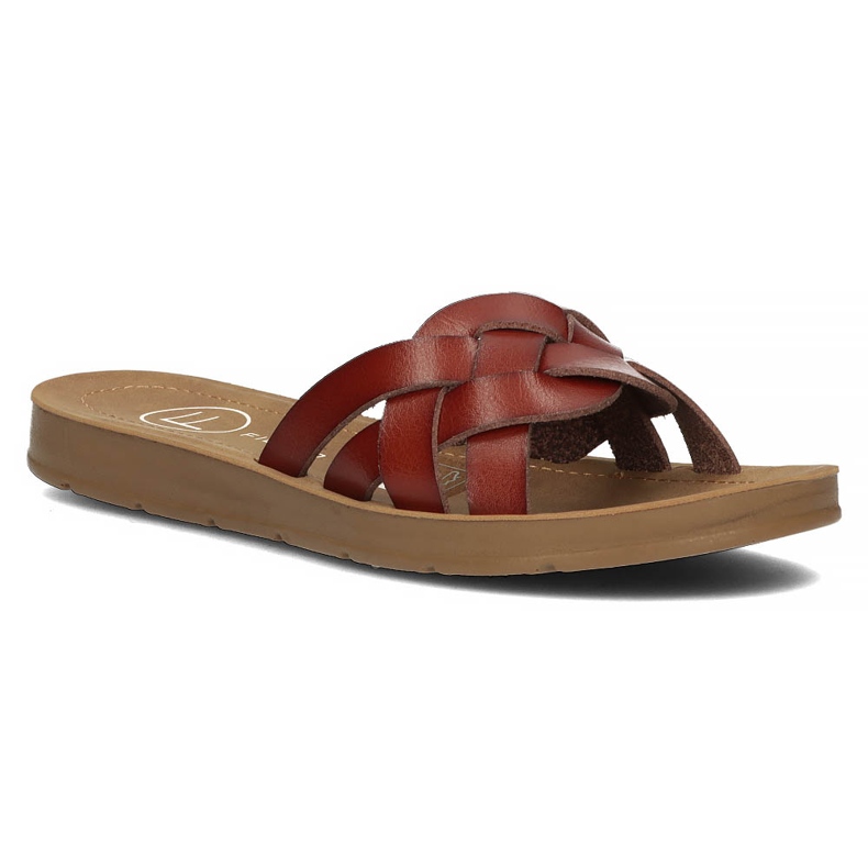 Filippo DK3610 / 22 Hnědé pantofle hnědý Filippo DK3610 / 22 Hnědé pantofle hnědý