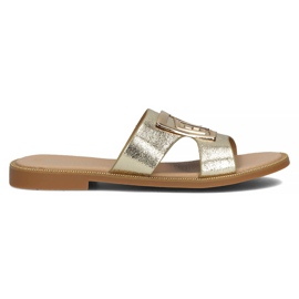 Filippo DK3703 / 22 Go zlaté pantofle zlatý