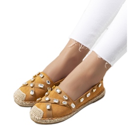 Hnědé espadrilky Chanou hnědý