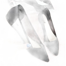 Dámské baleríny Spitz Black Lakes černý