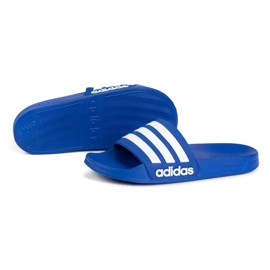 Žabky Adidas adilette Shower GW1048 modrý Žabky Adidas adilette Shower GW1048 modrý