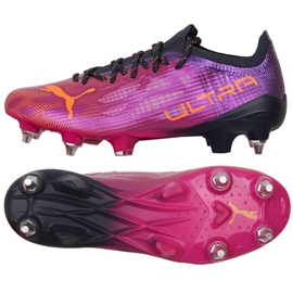 Kopačky Puma Ultra 1.4 MxSG M 106718 03 fialová růže a fialové