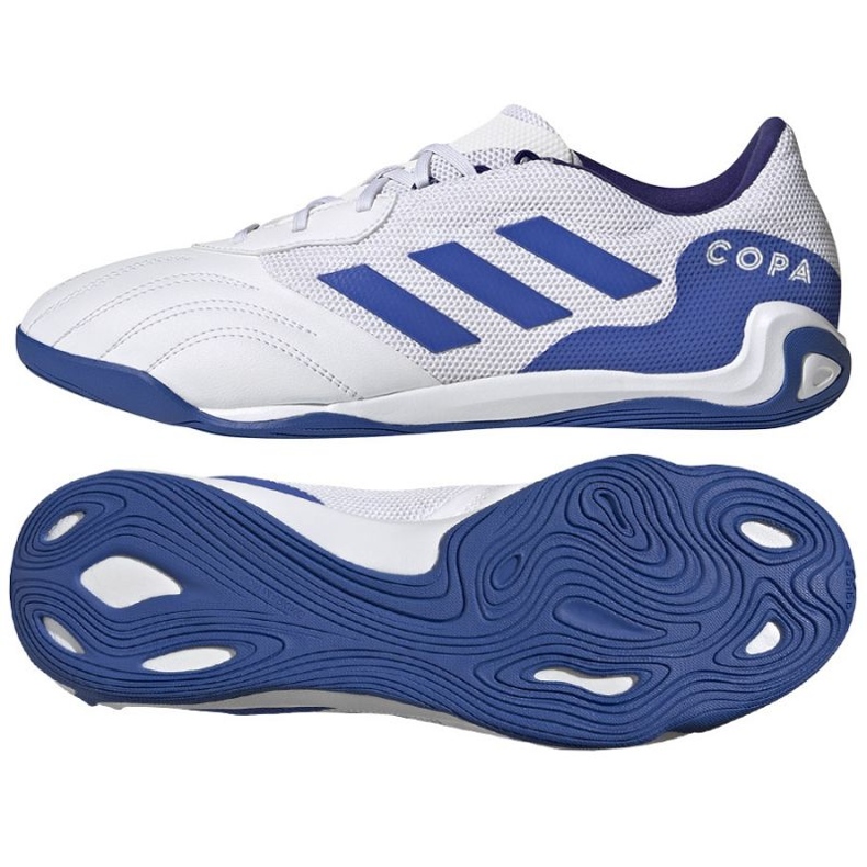Kopačky Adidas Copa Sense.3 In M GV8776 bílý bílý Kopačky Adidas Copa Sense.3 In M GV8776 bílý bílý