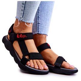 Dámské sportovní sandály Lee Cooper LCW-22-34-0955L Black černý