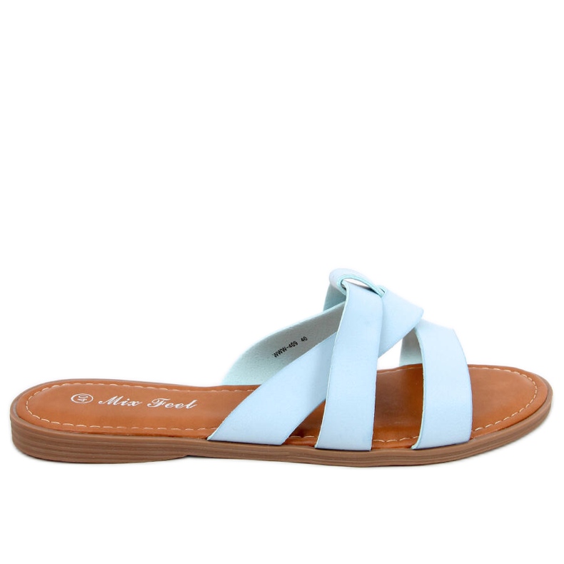 Dámské přezůvky Poppy Blue modrý