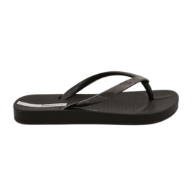 Dětské flip -flops ipanema mesh iv děti 83177 černé černá Dětské flip -flops ipanema mesh iv děti 83177 černé černá