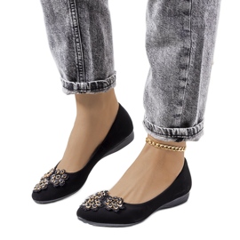 Černé dámské baleríny Rolla černý