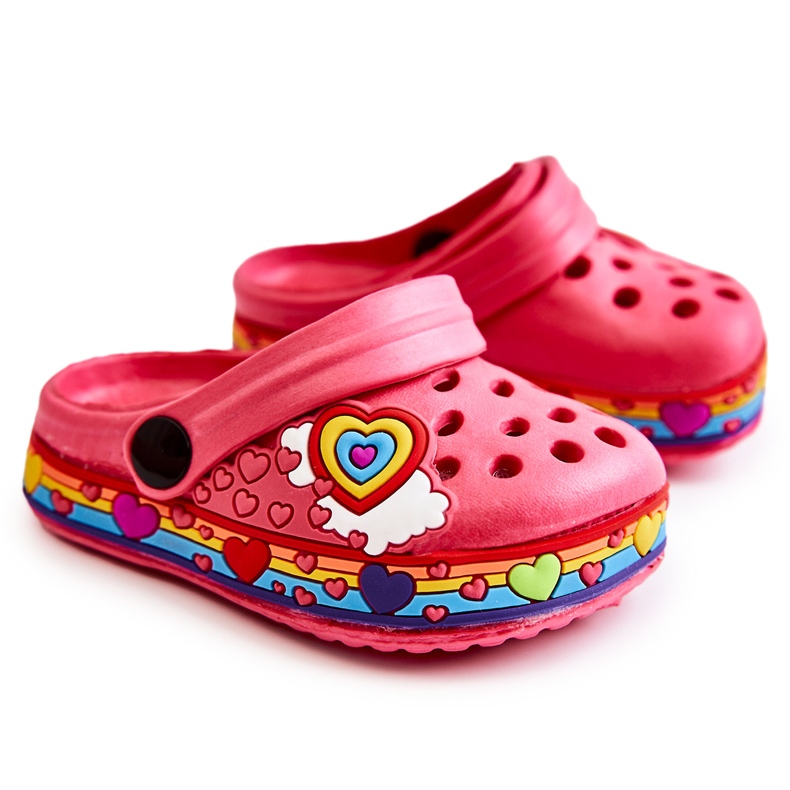 Dětské pantofle Foam Crocs Red Charie červené Dětské pantofle Foam Crocs Red Charie červené