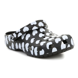 Crocs Classic Heart Print Clog W 207679-066 černý