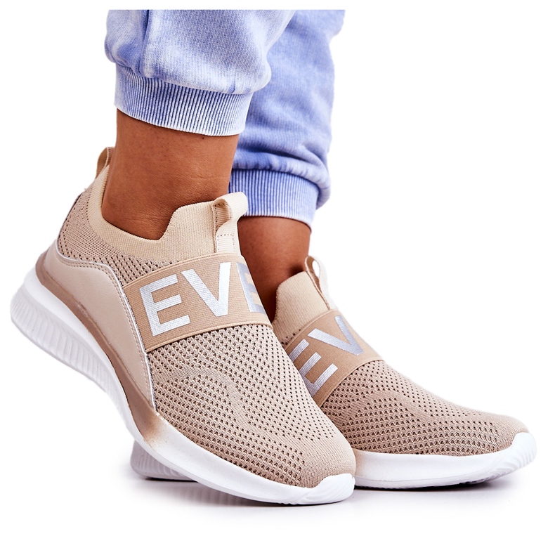 Vinceza Dámská sportovní obuv nazouvací béžová Lorane béžový