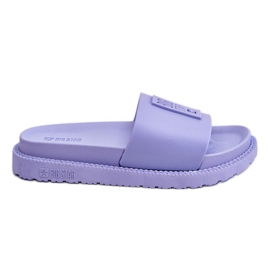 Dámské pantofle Big Star JJ274A304 Violet fialová