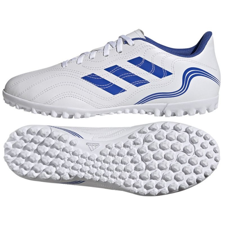 Kopačky Adidas Copa Sense.4 Tf M GW7389 bílý bílý Kopačky Adidas Copa Sense.4 Tf M GW7389 bílý bílý