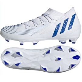 Kopačky Adidas Predator Edge.3 Fg M GW2273 bílý bílý