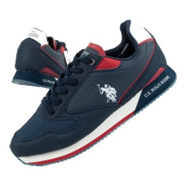 US Polo ASSN trenéři. M NOBIL003A-DBL-RED05 bílý červený námořnická modř