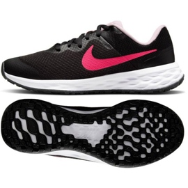 Běžecké boty Nike Revolution 6 DD1096 007 černá Běžecké boty Nike Revolution 6 DD1096 007 černá