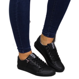 Nízká eko kůže černá Big Star GG274061 Nízká eko kůže černá Big Star GG274061