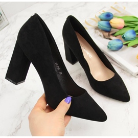 Lodičky na post černé semišové Sergio Leone černý