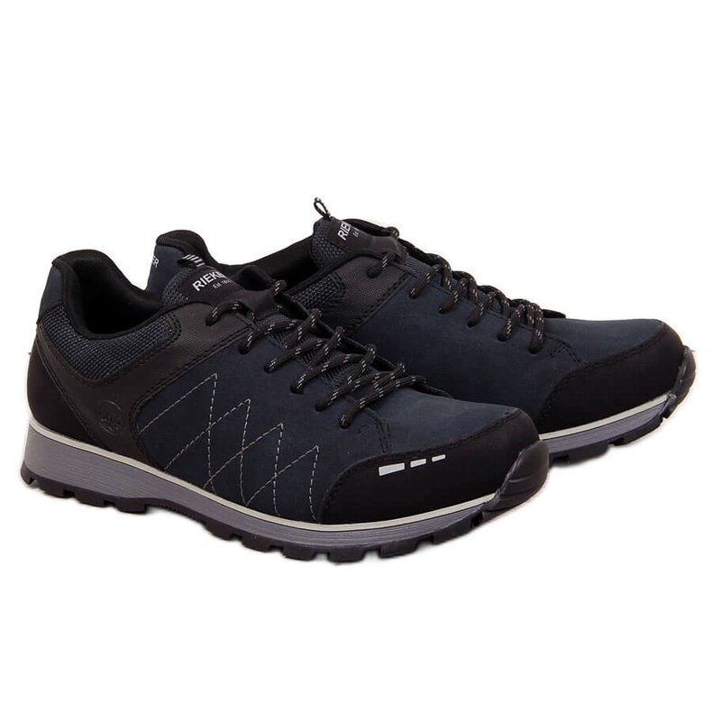 Pánské tmavě modré boty Rieker B5720-01 modrý