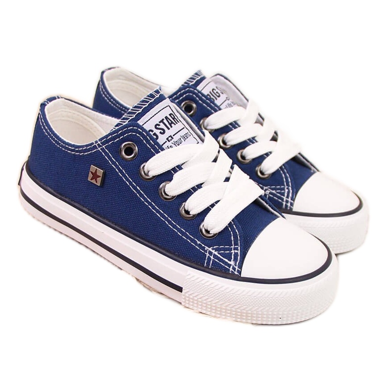 Dětské tmavě modré tenisky Big Star FF374202 modrý