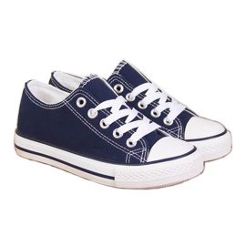 Dětské nízké tenisky Atletico v tmavě modré barvě modrý Dětské nízké tenisky Atletico v tmavě modré barvě modrý