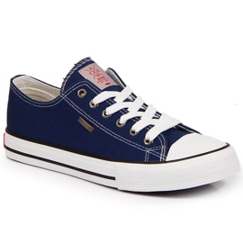 Pánské tmavě modré tenisky Cross Jeans JJ1R4004C námořnická modrá
