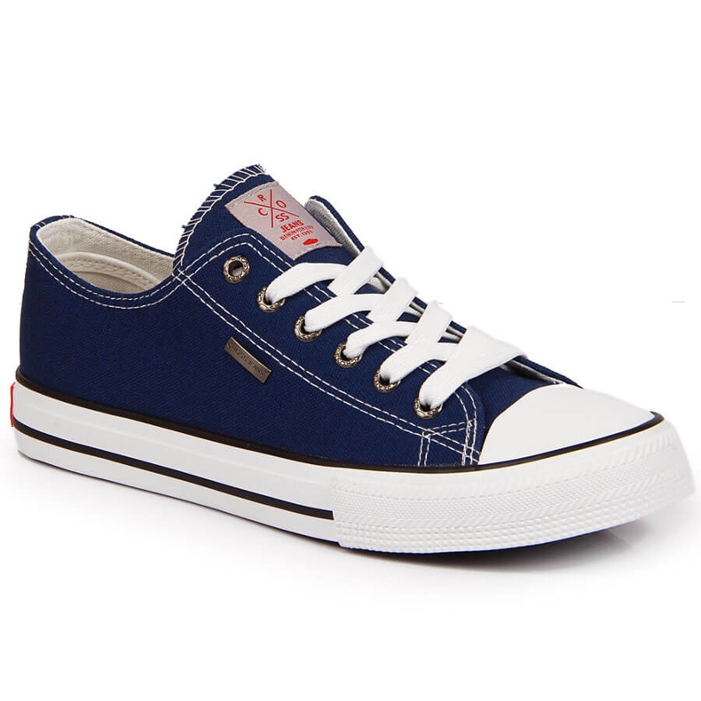 Pánské tmavě modré tenisky Cross Jeans JJ1R4004C námořnická modrá