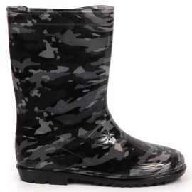 Dětské galoše American Club černé camo černý