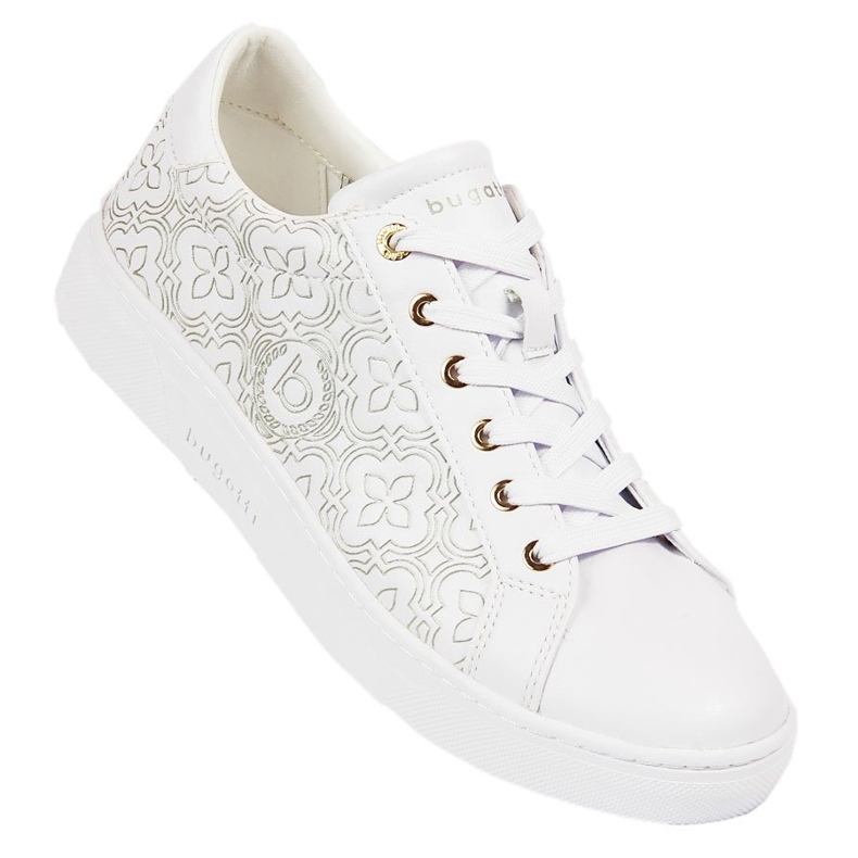 Dámské tenisky bílé Bugatti JJ253157 bílý Dámské tenisky bílé Bugatti JJ253157 bílý