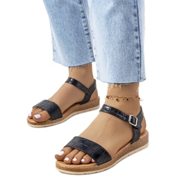 Černé dámské sandály Speier černý