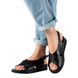 W. Potocki Lehké sandály Potocki černý