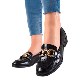 W. Potocki Elegantní mokasíny Potocki černý