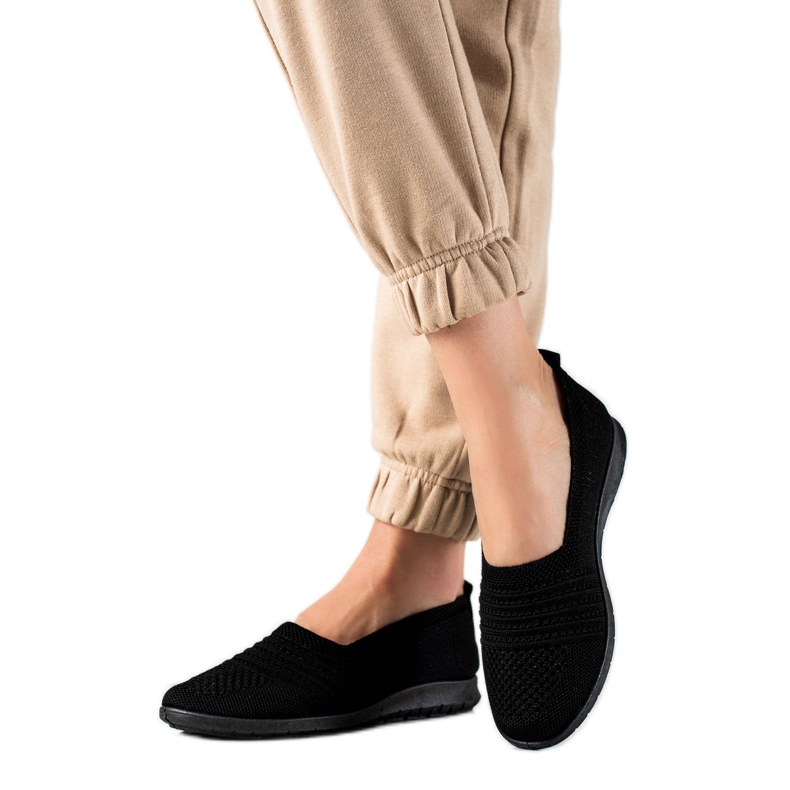 W. Potocki Klasické slipony Potocki černá