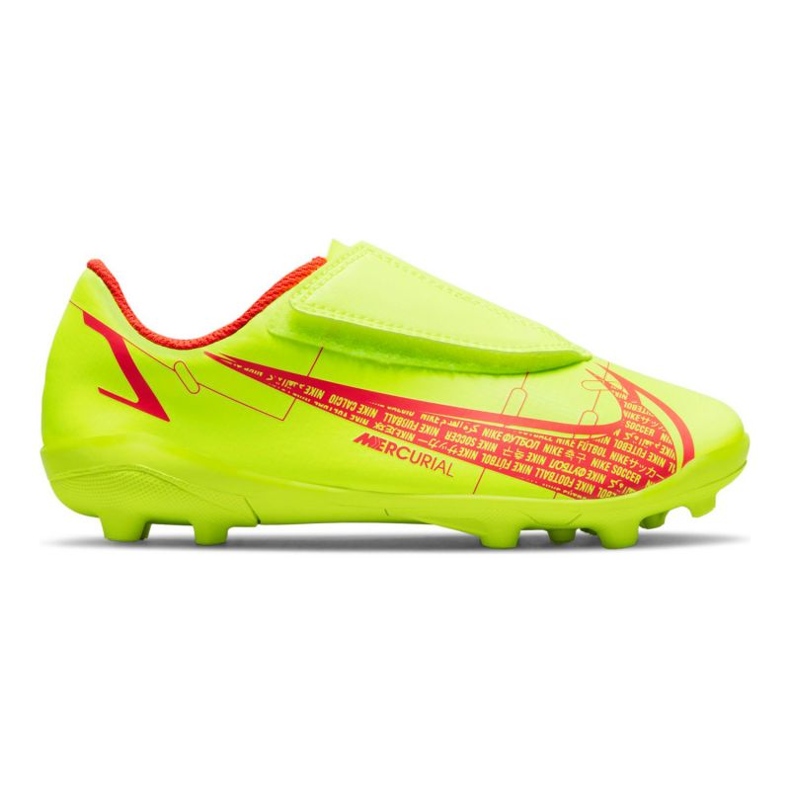 Kopačky Nike Mercurial Vapor 14 Club Mg Jr CV0833-760 žluté