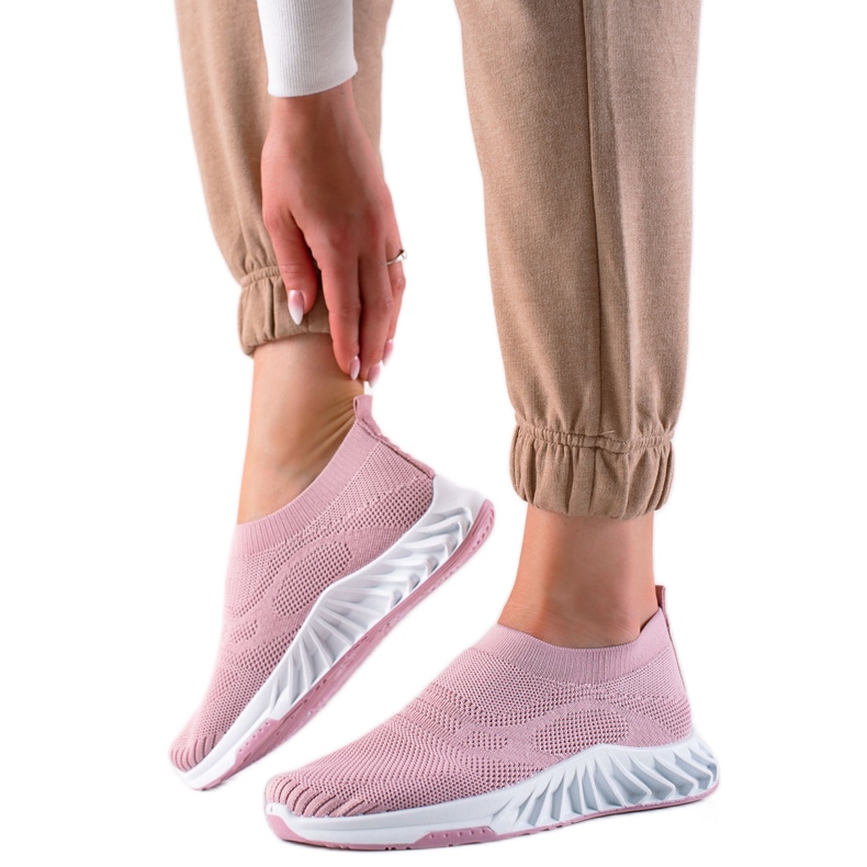 J. Star Módní růžové tenisky růžový