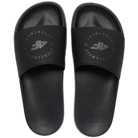 4F W H4L22-KLD002 20S pantofle černý