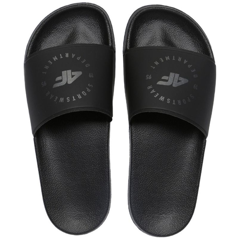 4F W H4L22-KLD002 20S pantofle černá