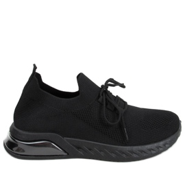 Sportovní boty Salice Black ponožky černý