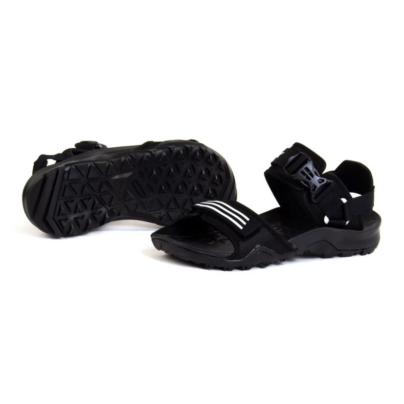 Sandály Adidas Cyprex Ultra Sandal Dlx Jr GY6115 černá