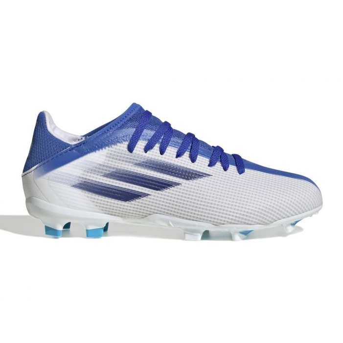 Kopačky Adidas X Speedflow.3 Fg Jr GW7488 vícebarevný bílý Kopačky Adidas X Speedflow.3 Fg Jr GW7488 vícebarevný bílý