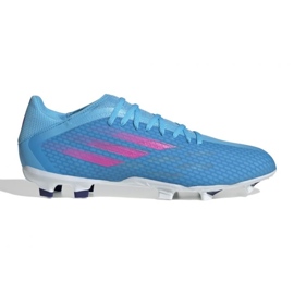 Kopačky Adidas X Speedflow.3 Fg M GW7483 modrý modrý