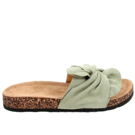 Korkové sklíčka Dakota Green zelený