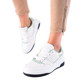 DK Sportovní tenisky na platformě zelený